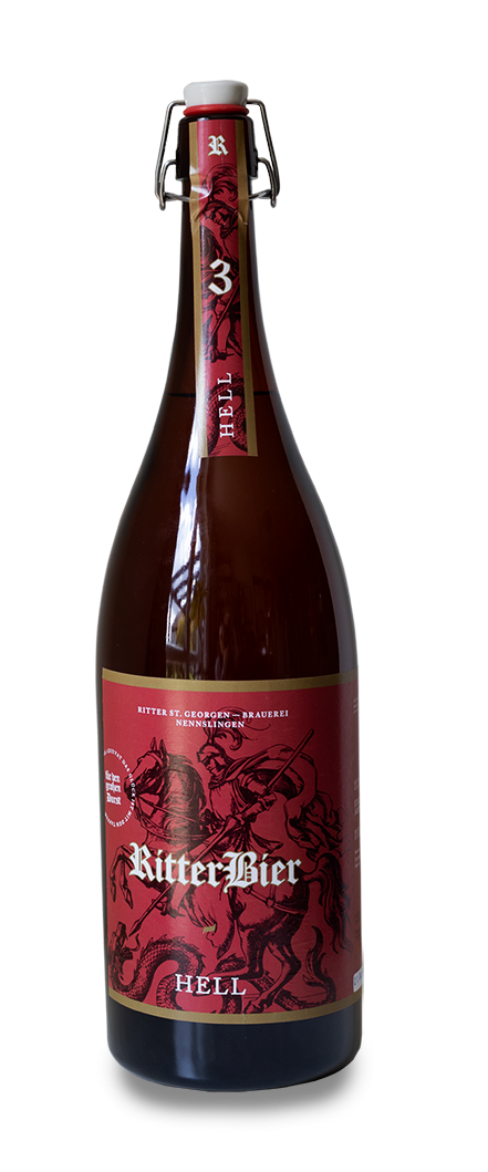 Ritterbier 3 liter hell klein